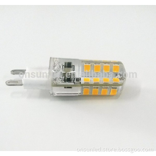 Dimmable Silicon 230V 3W G9 LED lamp